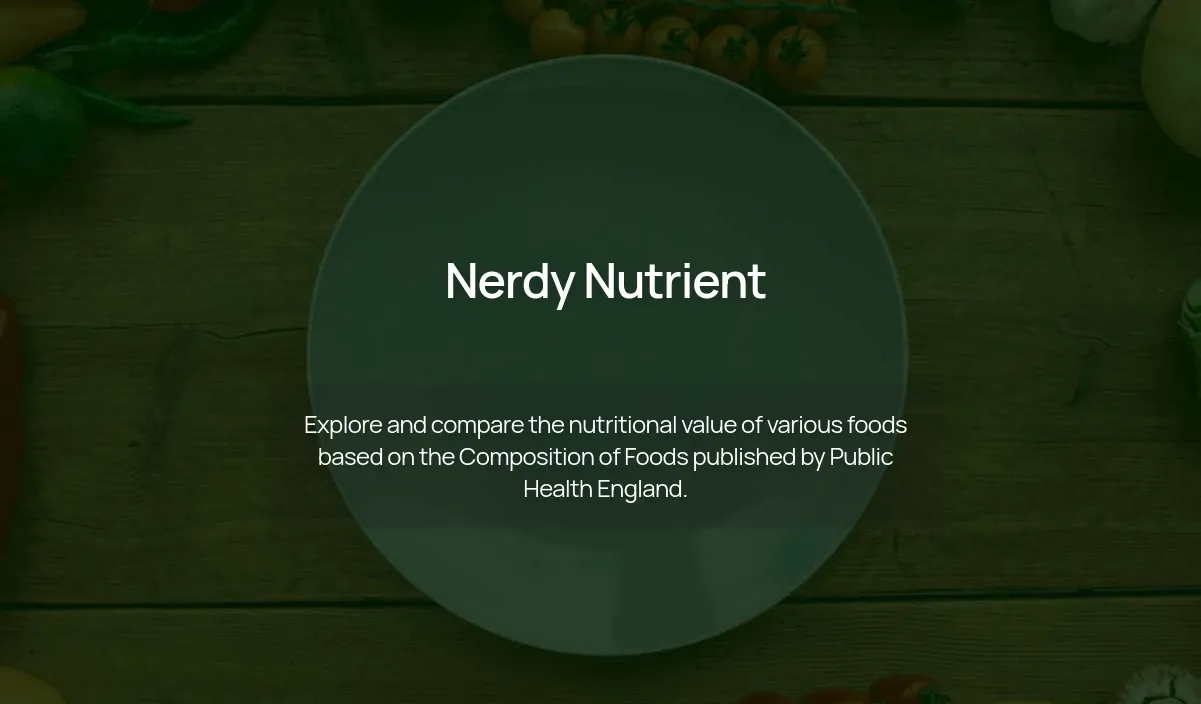Nerdy Nutrient
